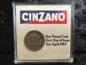 Great Britain, One Pound 1983, in Cinzano Case, OS667