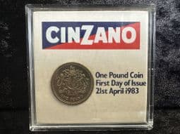 Great Britain, One Pound 1983, in Cinzano Case, OS667