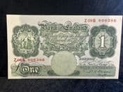 Great Britain, One Pound, Beale 1949-55 (Z08B), EF, BKN2404
