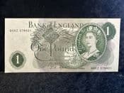 Great Britain, One Pound, Fforde 1967 (D06Z), AEF, BKN2405