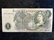 Great Britain, One Pound, Fforde 1967 (E74Y), EF, BKN2597