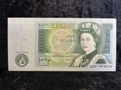 Great Britain, One Pound, J B Page 1978-81 (A26), EF, BKN2094