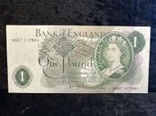 Great Britain, One Pound, Page 1970 (HN57), AEF, BKN2598
