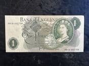 Great Britain, One Pound, Page 1970 (HW19), EF, BKN2555