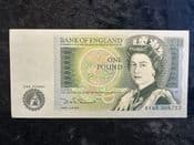 Great Britain, One Pound, Somerset 1981 (AX65), AUNC, BKN2551