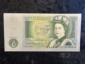 Great Britain, One Pound, Somerset 1981 (DT74), AUNC, BKN2554