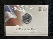 Great Britain, Silver (.999), 2013 1/2 oz £20 Coin (St George & the Dragon), Unc in Pack, BC5368