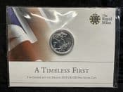Great Britain, Silver (.999), 2013 1/2 oz £20 Coin (St George & the Dragon), Unc in Pack, BC5372