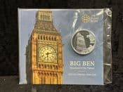 Great Britain, Silver (.999), 2015 2oz £100 Coin (Big Ben), UNC in Pack, BC5088
