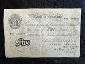 Great Britain, White £5, Peppiatt 1947 (M32), F, BKN2652