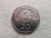 Guernsey, 20 Pence 1999, GVF, CS10904