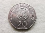Guernsey, 20 Pence 2003, AVF, CS12052