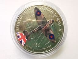 Guernsey, 2020 Five Pounds (Battle of Britain Anniversary), No COA, OS319