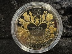 Guernsey, 5 Pounds 2013 (Coronation Anniversary), No COA, OS680