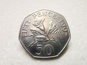 Guernsey, 50 Pence 1997, VF, CS5897