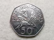 Guernsey, 50 Pence 2003, AVF, CS11778