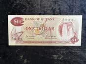 Guyana, One Dollar (1983-91), EF, BKN2180