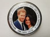Harry & Meghan, 2018 Royal Wedding Souvenir Medal, No COA, OS240