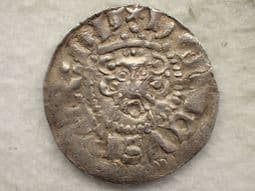 Henry III, Longcross Penny (1248-50 AD), Class 3c, Henri, London Mint, AVF Minor Cracks, CS14176
