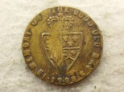 Imitation Spade Guinea, Dated 1788 (In Memory Type), Fair, CS13969