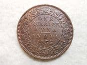 India, 1/4 Anna 1935, GVF, CS10895