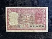 India, Two Rupees (1984-85), VG, BKN2217