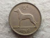 Ireland, Sixpence 1953, VF, CS13312