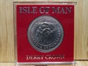 Isle of Man, 1980 Crown (Derby), UNC in Case, OS465