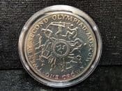 Isle of Man, 1980 Crown (Lake Placid Olympics), No COA, OS1459