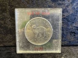 Isle of Man, Crown 1970 (Manx Cat), in Tatty Case, OS626