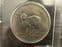Isle of Man, Crown 1970 (Manx Cat), in Tatty Case, OS666