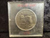 Isle of Man, Crown 1970 (Manx Cat), in Tatty Case, OS666