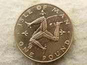 Isle of Man, One Pound 1978 AB, EF, CS13965