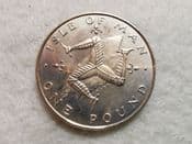 Isle of Man, One Pound 1980 AA, UNC, CS10735