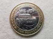Isle of Man, Two Pounds 1998 (3 Race Cars), AEF, CS11059