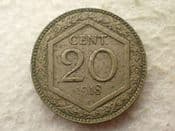 Italy, 20 Centesimi 1918 R, AVF, CS14266