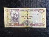 Jamaica, 500 Dollars 2009, EF, BKN1708