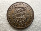 Jersey, 1/12th Shilling 1945 (Liberation), VF, CS11549