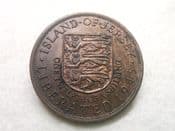 Jersey, 1/12th Shilling 1945 (Liberation), VF, CS9942