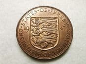 Jersey, 1/12th Shilling 1947, AEF, CS8863