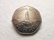 Jersey, 20 Pence 2007, VF, CS7960