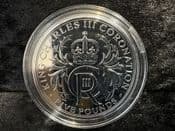 Jersey, 2023 £5 Coin (Charles III, Coronation), UNC, OS897