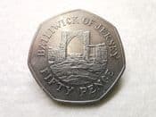 Jersey, 50 Pence 1998, VF, CS7895