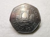 Jersey, 50 Pence 2005, VF, CS7920