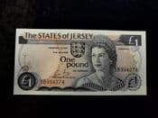 Jersey, One Pound (1983-88), AUNC, BKN1662