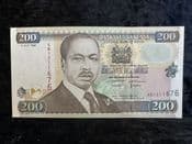 Kenya, 200 Shillings 1996, AEF, BKN2285