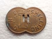 London, Borough Market, P.C.Hegerty One Shilling Traders Token, VF, CS13032