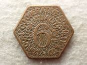 London, Co-Op Society, 6d Shop Token, VF, CS13669