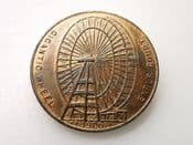 London, Earls Court, Gigantic Wheel Token 1906, EF, CS4980