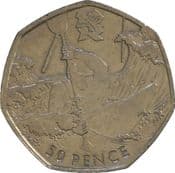 London Olympics, 50p 2011, Canoeing, Circulated, Choose Quantity